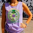 Bookworm Irish All Booked For St Patrick's Day Book Lover Comfort Colors Tank Top Lagoon