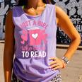 Bookworm Just A Girl Who Loves To Read Comfort Colors Tank Top Lagoon Bookworm Just A Girl Who Loves To Read Comfort Colors Tank Top Lagoon