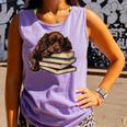 Boykin Spaniel Books Dog Breed Graphic Comfort Colors Tank Top Lagoon