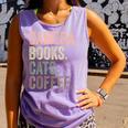 Camera Books Cats And Coffee Lover Photography Men Women Comfort Colors Tank Top Lagoon