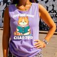 Cat Reading Books Bookworm Read One More Chapter Comfort Colors Tank Top Lagoon Cat Reading Books Bookworm Read One More Chapter Comfort Colors Tank Top Lagoon