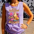 Cat Shirts For Women Book Lover Shirt Cats And Books Comfort Colors Tank Top Lagoon Cat Shirts For Women Book Lover Shirt Cats And Books Comfort Colors Tank Top Lagoon
