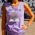 Chapter 32- Book Lovers & Readers 32nd Birthday Wildflowers Premium Tri-Blend Comfort Colors Tank Top Lagoon