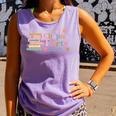 Chapter Forty 40 Years Old 40th Birthday Book Lover Comfort Colors Tank Top Lagoon