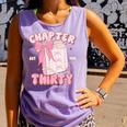Chapter Thirty Est 1995 Cute 30th Birthday Book Bow Coquette Comfort Colors Tank Top Lagoon Chapter Thirty Est 1995 Cute 30th Birthday Book Bow Coquette Comfort Colors Tank Top Lagoon