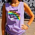 Chasing That Scholastic Book Fair High Book Lovers Comfort Colors Tank Top Lagoon