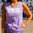 Class Of 2026 Senior Reading Themed Book Heartbeat Comfort Colors Tank Top Lagoon