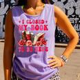 I Closed My Book To Be Here Valentines Book Lover Bookish Comfort Colors Tank Top Lagoon I Closed My Book To Be Here Valentines Book Lover Bookish Comfort Colors Tank Top Lagoon