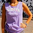 Coffee And Books i Love Them Both Comfort Colors Tank Top Lagoon