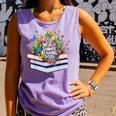 Color Our World Summer Reading 2025 Cute Book Wildflowers Comfort Colors Tank Top Lagoon
