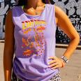 Comic Book Superhero Fall Season Leaf Blower Comfort Colors Tank Top Lagoon
