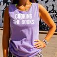 Cooking The Books Comfort Colors Tank Top Lagoon