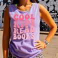 Cool Kids Read Books Library Book Reader Book Nerd Comfort Colors Tank Top Lagoon