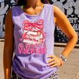 Coquette Bow All Booked For Valentines Teacher Book Comfort Colors Tank Top Lagoon Coquette Bow All Booked For Valentines Teacher Book Comfort Colors Tank Top Lagoon