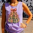 Coquette Christmas Book Tree Xmas Lights Librarian Teacher Comfort Colors Tank Top Lagoon Coquette Christmas Book Tree Xmas Lights Librarian Teacher Comfort Colors Tank Top Lagoon