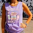 In My Cozy Iced Coffee And Books Era Comfort Colors Tank Top Lagoon