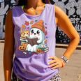 Cute Cozy Ghost Reading With Cat Book Lover Autumn Fall Comfort Colors Tank Top Lagoon Cute Cozy Ghost Reading With Cat Book Lover Autumn Fall Comfort Colors Tank Top Lagoon