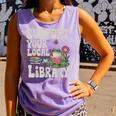 Cute Frog Support Your Local Library Librarian Book Lover Comfort Colors Tank Top Lagoon Cute Frog Support Your Local Library Librarian Book Lover Comfort Colors Tank Top Lagoon