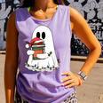 Cute Ghost Holding Books Bookish Christmas Comfort Colors Tank Top Lagoon Cute Ghost Holding Books Bookish Christmas Comfort Colors Tank Top Lagoon