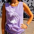 Cute Giraffe Wear Glasses Reading Book Librarian Bookworm Comfort Colors Tank Top Lagoon