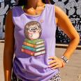 Cute Hedgehog Reading Books Animal Lover Reader Bookworm Comfort Colors Tank Top Lagoon Cute Hedgehog Reading Books Animal Lover Reader Bookworm Comfort Colors Tank Top Lagoon