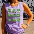Cute Shamrock Reading St Patricks Day Teacher Book Lovers Comfort Colors Tank Top Lagoon Cute Shamrock Reading St Patricks Day Teacher Book Lovers Comfort Colors Tank Top Lagoon