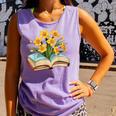 Daffodils Flowers Book Floral Comfort Colors Tank Top Lagoon Daffodils Flowers Book Floral Comfort Colors Tank Top Lagoon