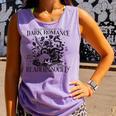 Dark Romance Books Lover Bookish Bookworm Gothic Aesthetic Comfort Colors Tank Top Lagoon