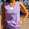 A Day Without Reading Is Like Reading Book Lovers Comfort Colors Tank Top Lagoon