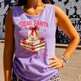 Dear Santa More Books Please Coquette Bow Books Christmas Comfort Colors Tank Top Lagoon Dear Santa More Books Please Coquette Bow Books Christmas Comfort Colors Tank Top Lagoon