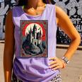Dracula's Castle Book Cover Illustration Comfort Colors Tank Top Lagoon Dracula's Castle Book Cover Illustration Comfort Colors Tank Top Lagoon