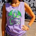 Dragon Reading Books Bookworm Comfort Colors Tank Top Lagoon Dragon Reading Books Bookworm Comfort Colors Tank Top Lagoon