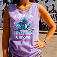 Dragon Reading Just A Girl Who Loves Dragons And Books Comfort Colors Tank Top Lagoon Dragon Reading Just A Girl Who Loves Dragons And Books Comfort Colors Tank Top Lagoon