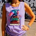 Dragons And Books Dragonworm Book Lover Reading Comfort Colors Tank Top Lagoon Dragons And Books Dragonworm Book Lover Reading Comfort Colors Tank Top Lagoon