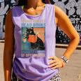 Drink Coffee Read Books Dismantle Systems Of Oppression Cat Comfort Colors Tank Top Lagoon