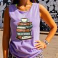 Drink Coffee Read Books Be Happy Caffeine Espresso Comfort Colors Tank Top Lagoon Drink Coffee Read Books Be Happy Caffeine Espresso Comfort Colors Tank Top Lagoon