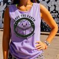 Earth Day 2025 Save Earth It´s Only Planet With Books Reader Comfort Colors Tank Top Lagoon