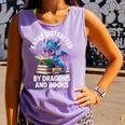 Easily Distracted By Dragons And Books Comfort Colors Tank Top Lagoon Easily Distracted By Dragons And Books Comfort Colors Tank Top Lagoon