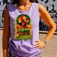 Educated Women Girls Reading Book Black History Month Comfort Colors Tank Top Lagoon