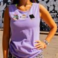 Everything a Girl Needs Books Coffee Jesus Comfort Colors Tank Top Lagoon