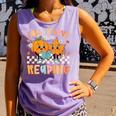 Fall In Love With Reading Thanksgiving Pumpkin Book Lover Comfort Colors Tank Top Lagoon