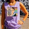 Feminist Ruth Bader Ginsburg RBG Quote Girl With Book Women Comfort Colors Tank Top Lagoon