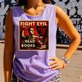 Fight Evil Read Books Propaganda Poster Comfort Colors Tank Top Lagoon Fight Evil Read Books Propaganda Poster Comfort Colors Tank Top Lagoon