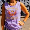 Fire Breathing Bitch Queen I Will Not Be Afraid Fantasy Book Comfort Colors Tank Top Lagoon
