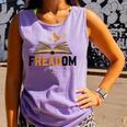 Freadom Anti Banned Books Lovers Reading Librarian Bookworm Comfort Colors Tank Top Lagoon