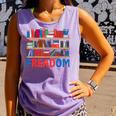 Freadom To Read Book Lover Reading Freedom Comfort Colors Tank Top Lagoon