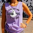 The Only Ghost I Know Is The Holy Ghost Ghost Read Book Comfort Colors Tank Top Lagoon