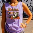 Ghost Library Reading Books Halloween Men Women Kids Comfort Colors Tank Top Lagoon Ghost Library Reading Books Halloween Men Women Kids Comfort Colors Tank Top Lagoon