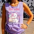 Girl Who Loves Cats And Books Cute Comfort Colors Tank Top Lagoon Girl Who Loves Cats And Books Cute Comfort Colors Tank Top Lagoon
