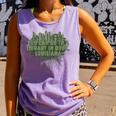 Go To a Library In Book Louisiana Pun LA Joke Baton Rouge Comfort Colors Tank Top Lagoon
